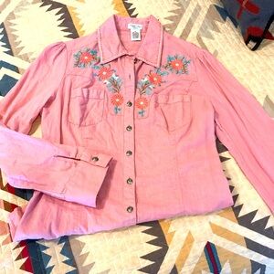 Tasha Polizzi Long Sleeve Top Sz small.